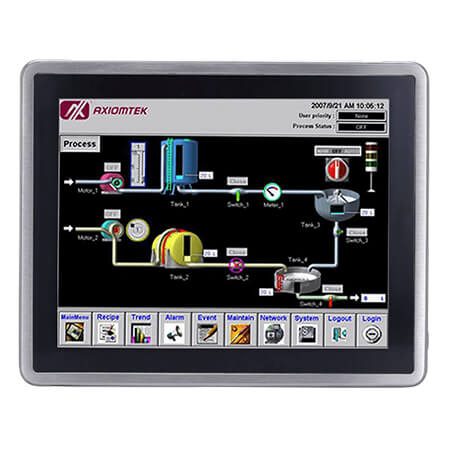 Axiomtek All-In-One Touch Panel - GOT817L-511