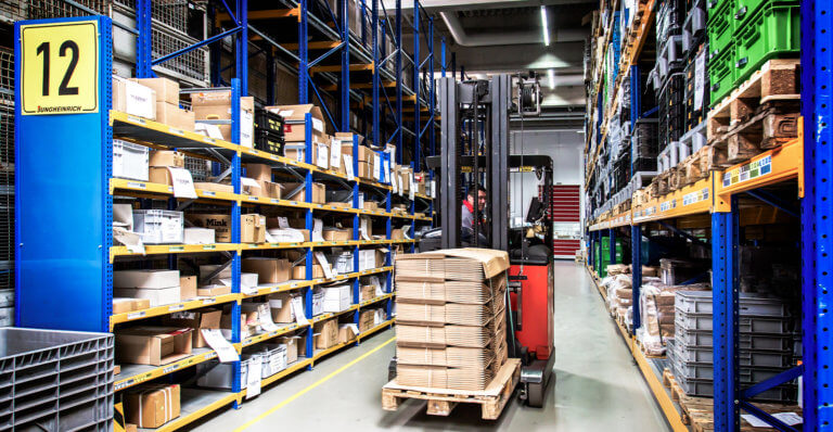 L-mobile Digitalisierte Lagerlogistik - Lagerplatzauszeichnung