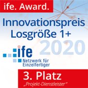 L-mobile Auszeichnung Innovationspreis Losgröße 1 ife Institut