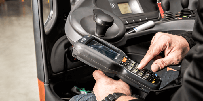 The mobile warehouse management for Microsoft Dynamics Navision, NAV and Microsoft Dynamics 365 Business Central provides a structured overview of booking information