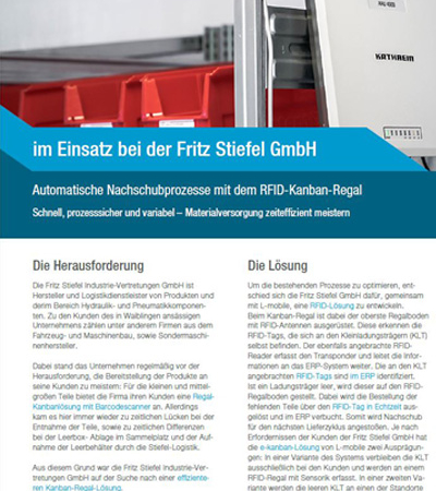 Referenzbericht L-mobile Produktion - Fritz Stiefel Industrie-Vertretungen GmbH