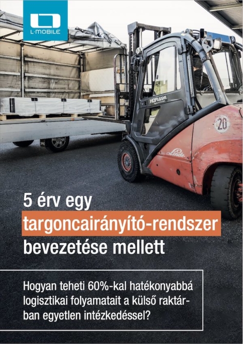 Whitepaper - 5 érv a targoncairányító-rendszer bevezetése mellett