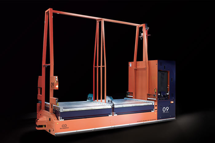 L-mobile FTS, L-mobile digitale Lagerverwaltung, Fahrerloses Transportsystem, FTS für Sondertransporte, FTS System