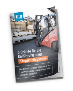 L-mobile Whitepaper: Digitalisierte Lagerlogistik - SLS Whitepaper: 5 Gründe für die Einführung eines Staplerleitsystems