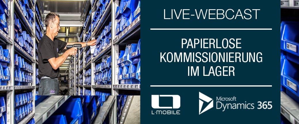 L-mobile, digitalisierte Lagerlogistik, warehouse, MS Dynamics, lagerverwaltungssystem navision, barcode scanner dynamics nav