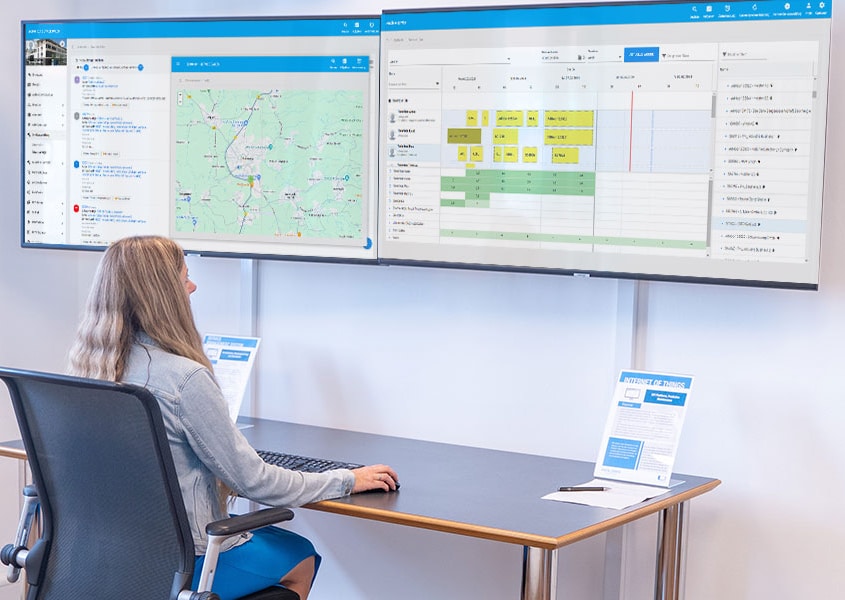 L-mobile, Tourenplanungssoftware in KMU, Field Service, Field Service Management Software, digitale Einsatz- und Tourenplanung