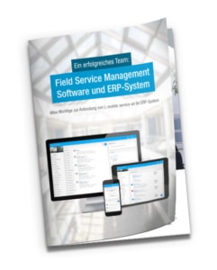 ERP integration of the field service management software