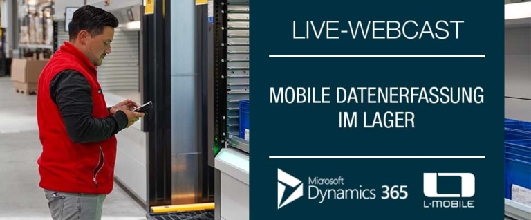 Live-Webcast: Mobile Datenerfassung mit MS Dynamics NAV (Navision Scanner Lösungen) und Business Central