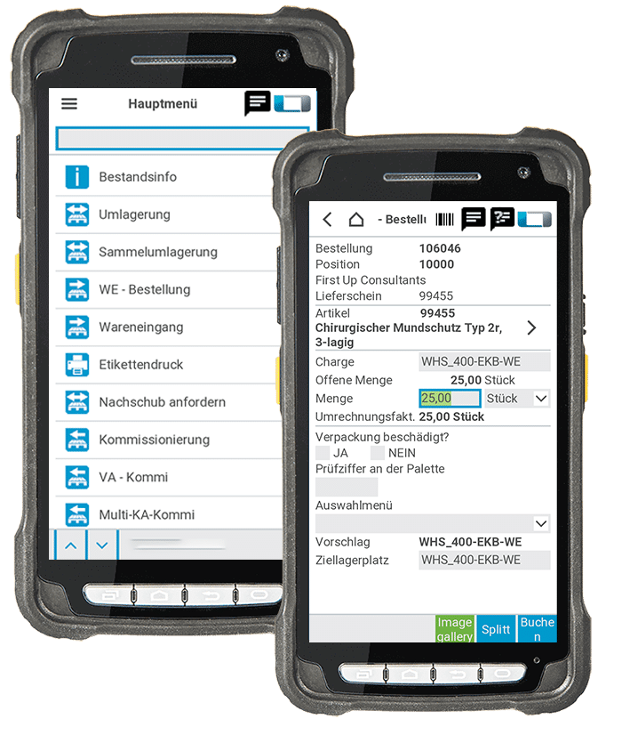 Mobile Datenerfassung für Microsoft Dynamics 365 Business Central / NAV
