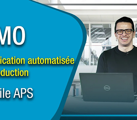 L-mobile Demo Planification de la production automatisée avec le L-mobile APS