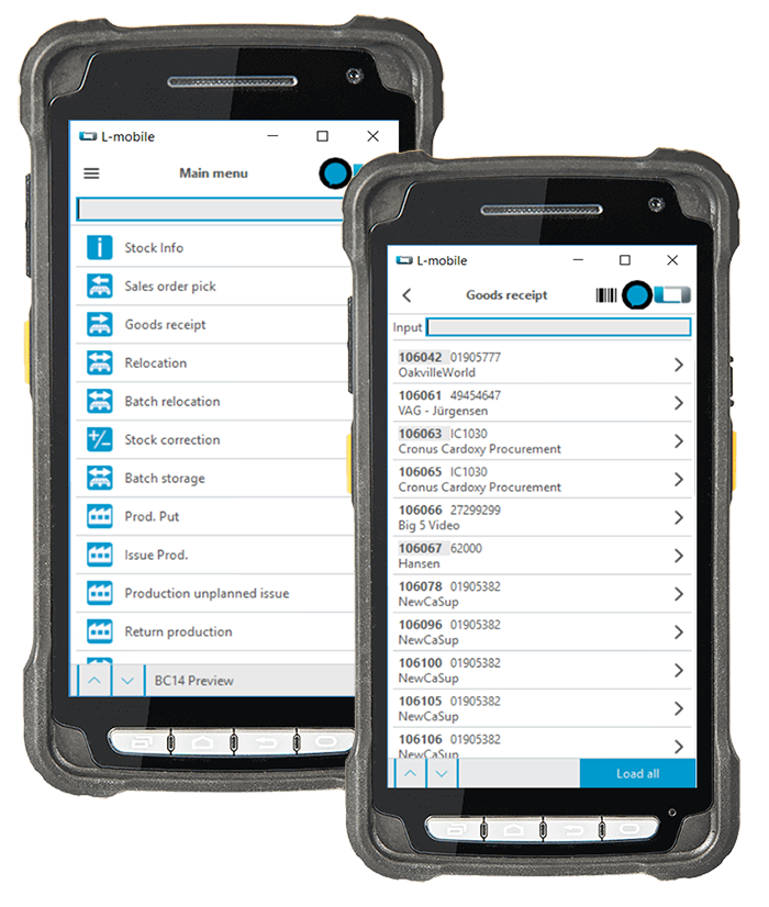 L-mobile warehouse Scannerlösung: Digitale Lagerverwaltung mit ERP-Anbindung