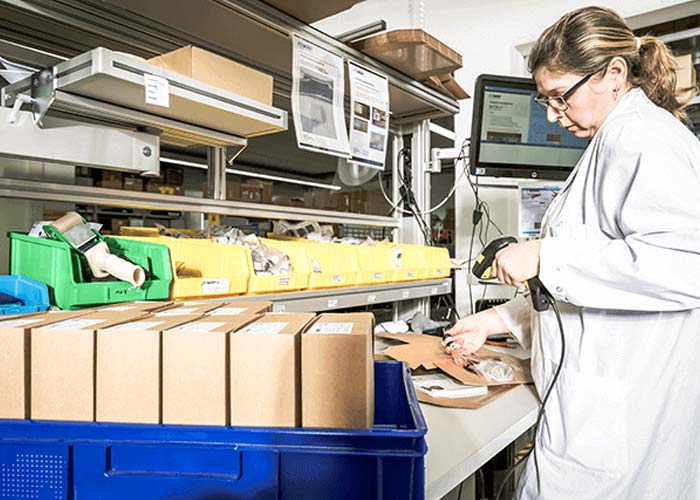 Warenausgangskontrolle mit mobilen Scannern