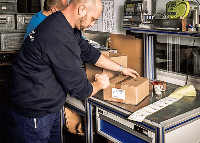 Digitaler Warenausgang mit L-mobile warehouse