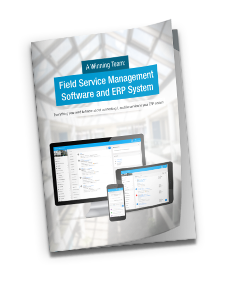 L-mobile service, Field Service Management Software, ERP-System, ERP integration, interface, connecting L-mobile service to your ERP system