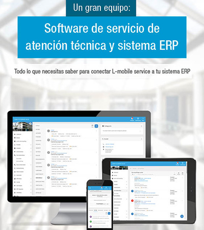 Estudio - Un gran equipo: Software de servicio de atención técnica y sistema ERP