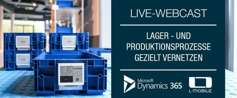 Live-Webcast für Anwender des Warenwirtschaftssystems Microsoft Dynamics 365 Business Central / NAV (Navision): Vernetzte Logistikprozesse