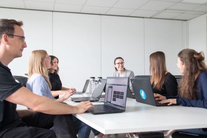 Marketing-Team-Meeting Marketingteam bei der L-mobile in Sulzbach an der Murr