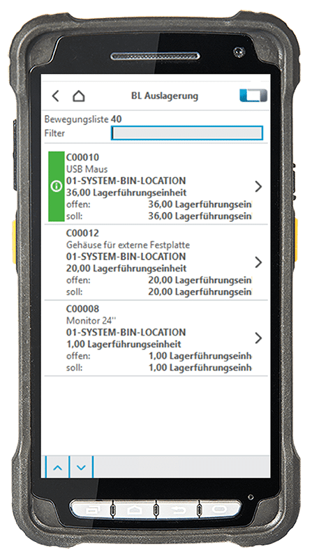 Erweiterungsmodul BL-Auslagerung für SAP Business One: Mit Bewegungslisten zentrale Lagerbewegungen steuern