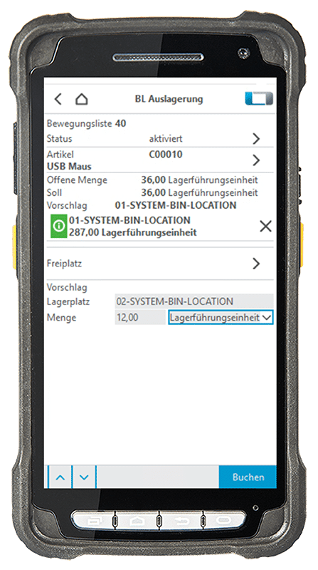 Erweiterungsmodul BL-Auslagerung für SAP Business One: Mit Bewegungslisten zentrale Lagerbewegungen steuern