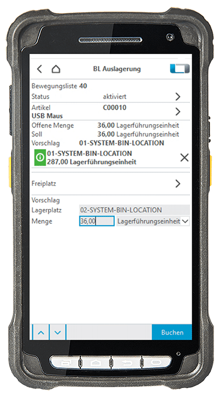 Erweiterungsmodul BL-Auslagerung für SAP Business One: Mit Bewegungslisten zentrale Lagerbewegungen steuern