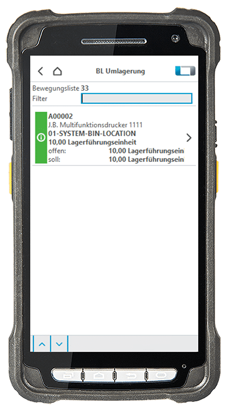 Erweiterungsmodul BL-Umlagerung für SAP Business One: Mit Bewegungslisten zentrale Lagerbewegungen steuern