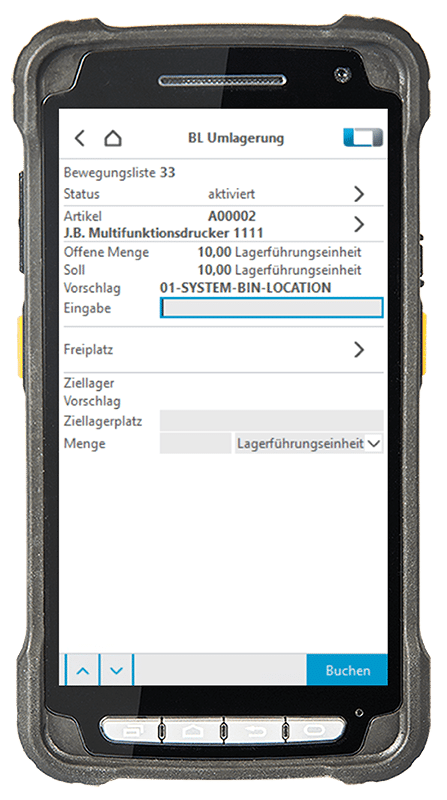 Erweiterungsmodul BL-Umlagerung für SAP Business One: Mit Bewegungslisten zentrale Lagerbewegungen steuern