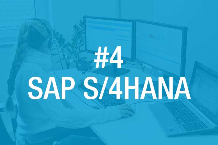 Eine Alternative für Anwender von MS Dynamics AX ist das ERP-System SAP S/4HANA.