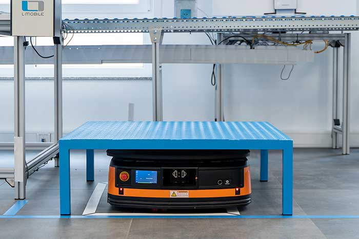 FTS für den Palettentransport sind eine innovative Lösung, um die Automatisierung im Lager voranzubringen