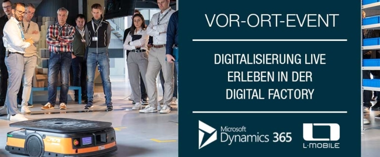 Digitalisieren Sie Ihre Prozesse in Lager und Produktion mit Microsoft Dynamics 365 Business Central und NAV - Ideen und jede Menge Inspiration erwarten Sie bei unserem Praxistag am 09.10.2025.