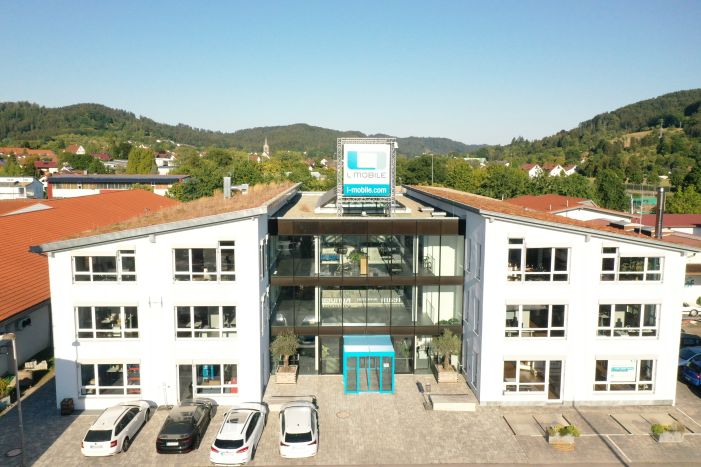 Firmengebäude L-mobile in Sulzbach an der Murr