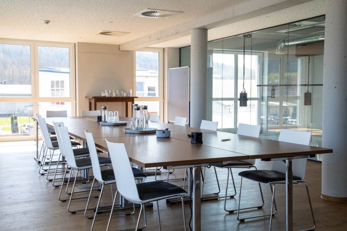 Neuer Besprechungsraum bei L-mobile am Standort Sulzbach an der Murr