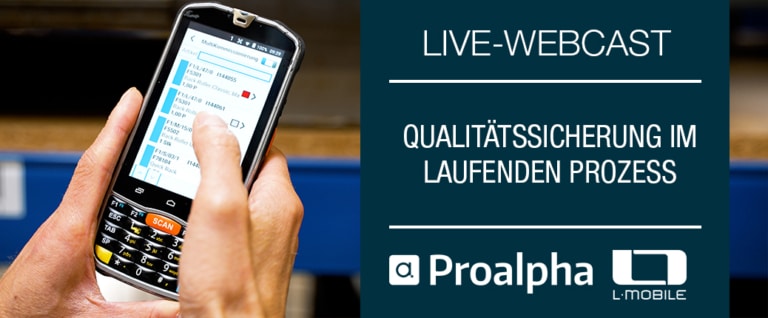 Live-Webcast: Qualitätssicherung im laufenden Prozess für Proalpha