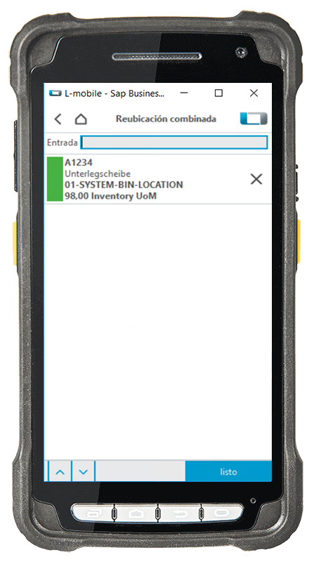 Scanner_Deviceansicht_Sammelumlagerung_2 Sammelumlagerung für SAP Business One: Mobil, sicher und effizient
