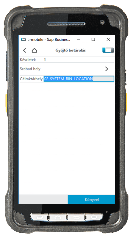 Scanner_Deviceansicht_Sammelumlagerung_3 Sammelumlagerung für SAP Business One: Mobil, sicher und effizient
