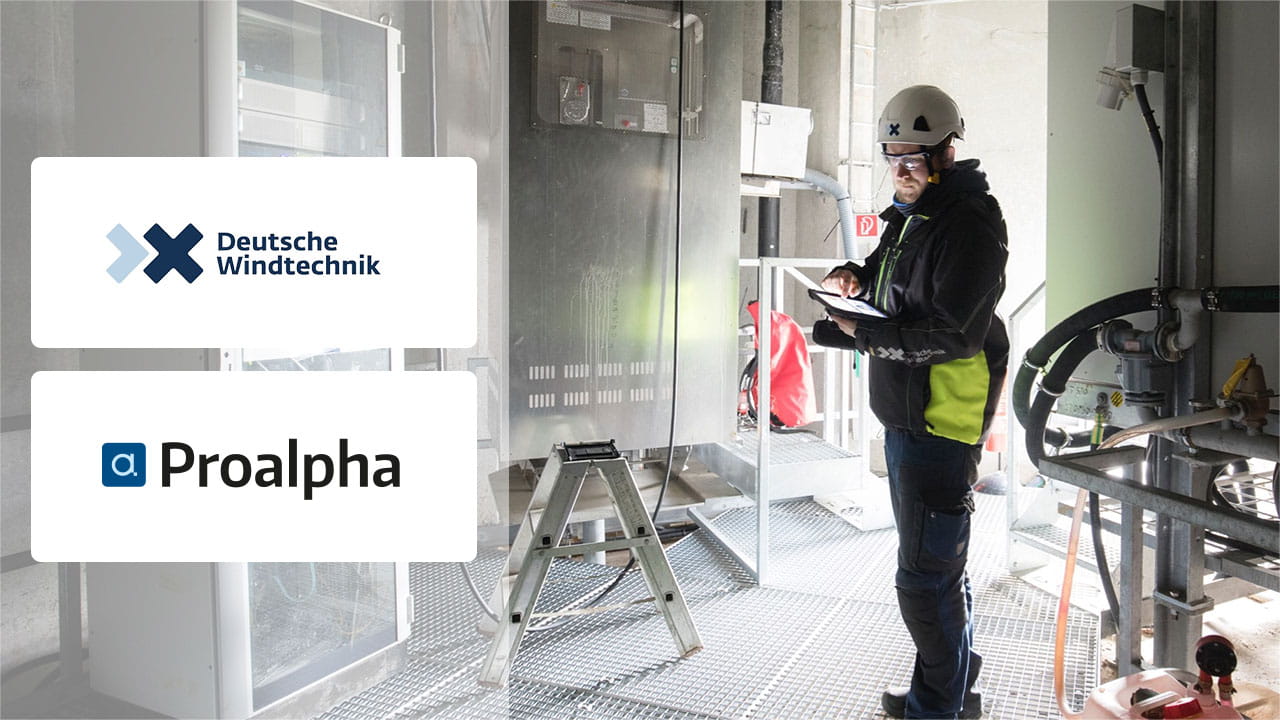 Die Deutsche Windtechnik Offshore und Consulting GmbH arbeitet mir der Field Service Management Software L-mobile service, um Serviceprozesse bei der Instandhaltung von Windkraftanlagen zu optimieren Die Deutsche Windtechnik Offshore und Consulting GmbH arbeitet mir der Field Service Management Software L-mobile service, um Serviceprozesse bei der Instandhaltung von Windkraftanlagen zu optimieren