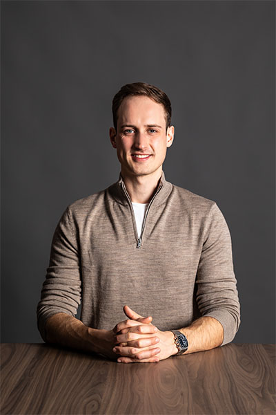 L-mobile Mitarbeiter Lucas Gaiser