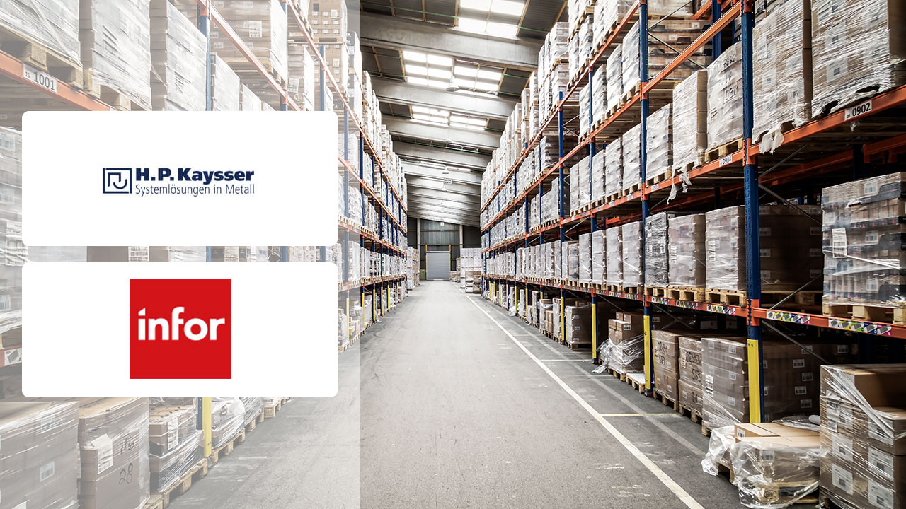 H.P. Kaysser GmbH + Co. KG arbeitet digital und effizient mit der mobilen Lagerlösung L-mobile warehouse ready for Infor COM H.P. Kaysser GmbH + Co. KG arbeitet digital und effizient mit der mobilen Lagerlösung L-mobile warehouse ready for Infor COM