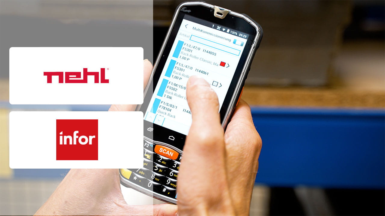 Kunststoff KG Nehl & Co arbeitet digital und effizient mit der mobilen Lagerverwaltungssoftware L-mobile warehouse ready for Infor COM Kunststoff KG Nehl & Co arbeitet digital und effizient mit der mobilen Lagerverwaltungssoftware L-mobile warehouse ready for Infor COM