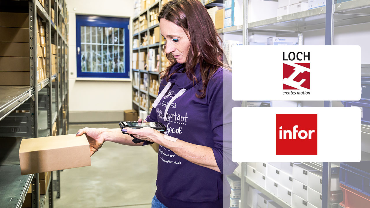 Wolfgang Loch GmbH & Co. KG arbeitet digital und effizient mit der mobilen Lagerlösung L-mobile warehouse ready for Infor COM Wolfgang Loch GmbH & Co. KG arbeitet digital und effizient mit der mobilen Lagerlösung L-mobile warehouse ready for Infor COM