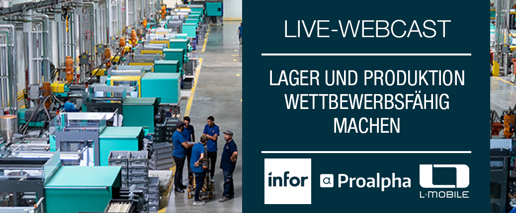 Fit für die Zukunft mit den Lösungen für Proalpha und Infor COM: Technologien und Praxiseinblicke im Webcast