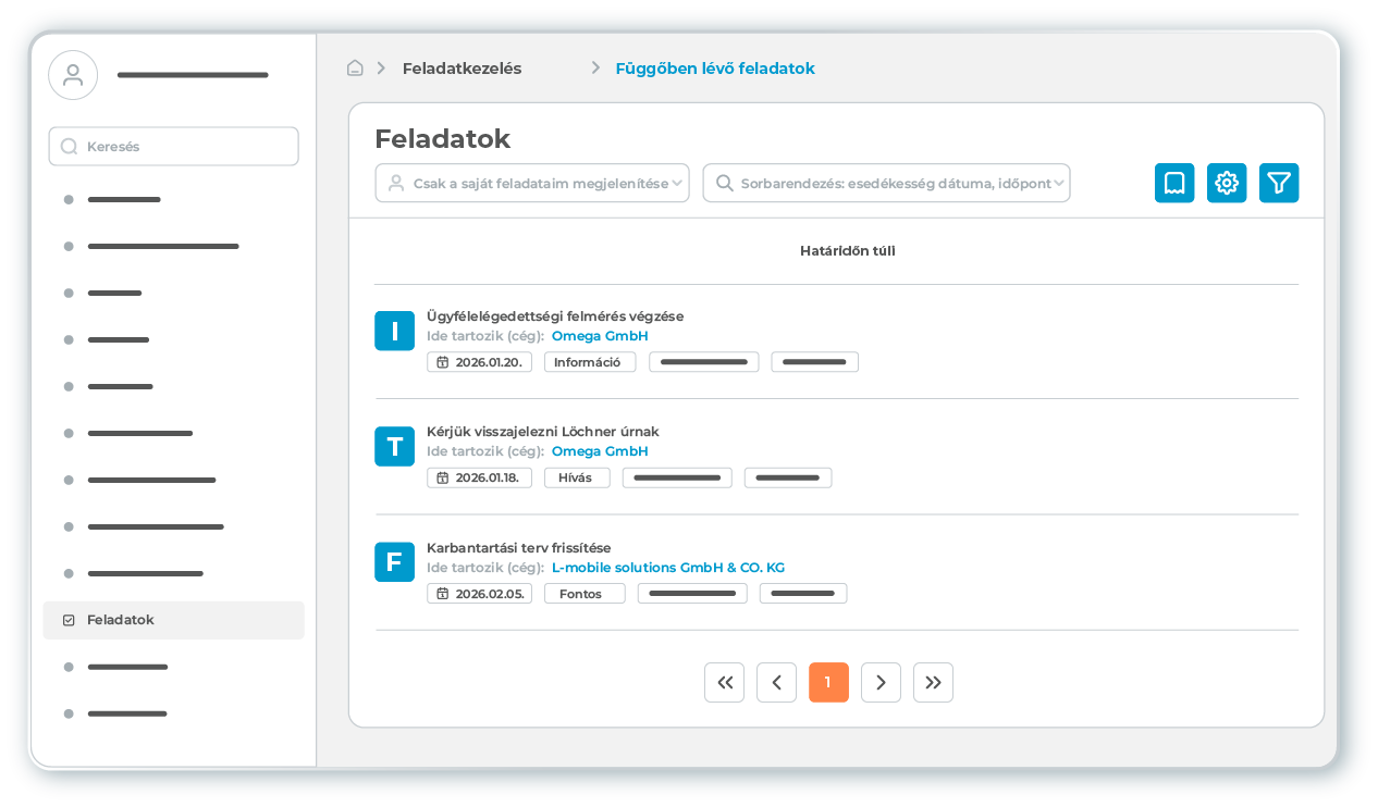 l-mobile-service-aufgabenverwaltung-desktop Az L-mobile service áttekinthető feladatkezelése megkönnyíti a megbízások kezelését a terepi szervizben